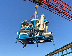 茂恒機(jī)械：小型種子精選機(jī)裝車(chē)發(fā)貨！